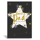 6pk Cards C75 Birthday Dad - Tiger Feet Ireland