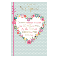 6pk Cards C75 Birthday Someone Special - Tiger Feet Ireland
