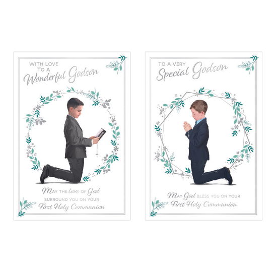 Poppyhill 12 Pack Cards C50 Communion Godson