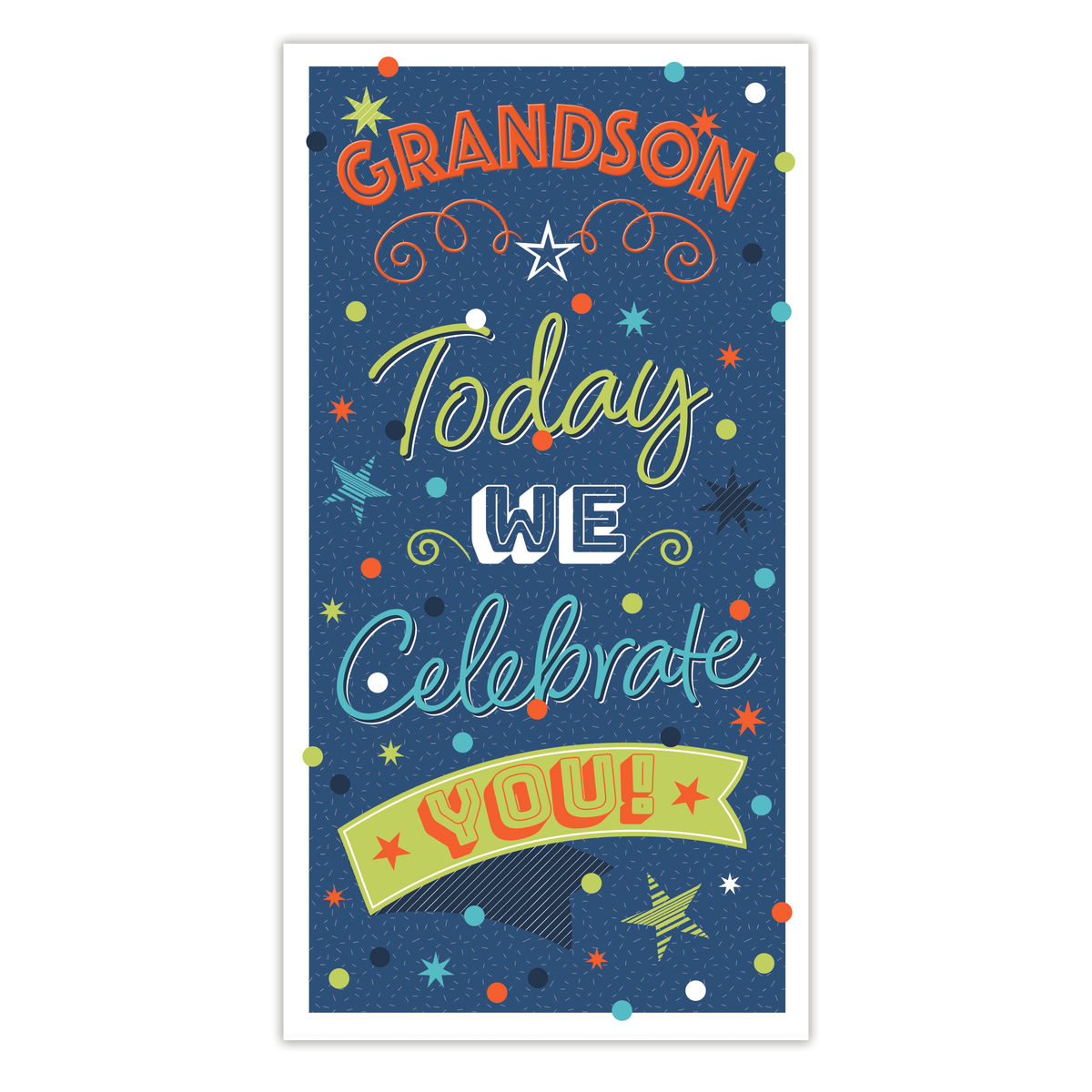 6pk Cards C55 Birthday Grandson - Tiger Feet Ireland