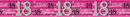 6pk Banners Birthday Age 18 - Tiger Feet Ireland