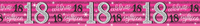 6pk Banners Birthday Age 18 - Tiger Feet Ireland