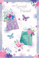 6pk Cards C50 Birthday Friend - Tiger Feet Ireland