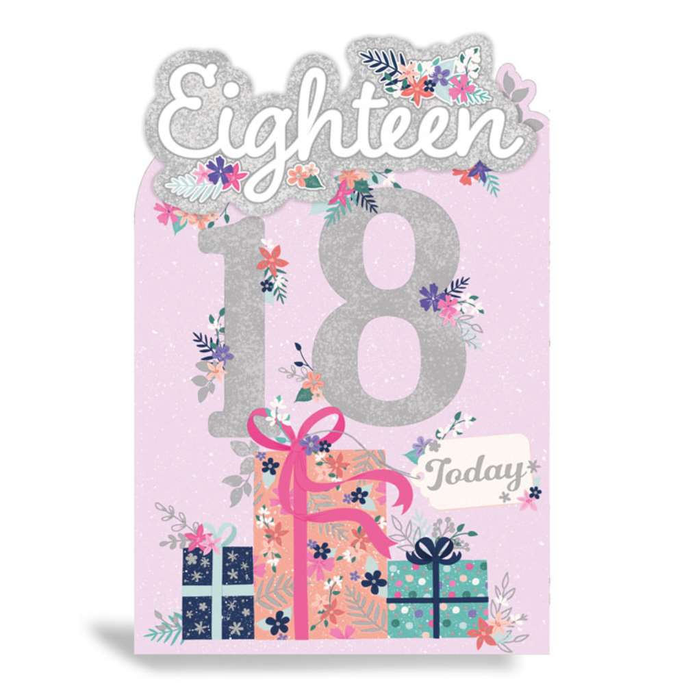 6pk Cards C75 Birthday Age 18 - Tiger Feet Ireland