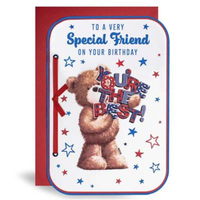 6pk Cards C90 Birthday Friend - Tiger Feet Ireland