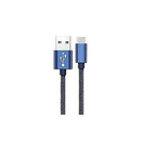 Braided Cable USB C 1m 3Amp - Tiger Feet Ireland