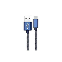 Braided Cable USB C 1m 3Amp - Tiger Feet Ireland