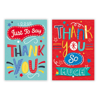 12pk Cards C50 Thank You - Tiger Feet Ireland