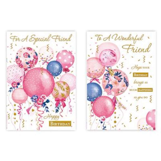 Poppyhill C50 Birthday Friend 12pk