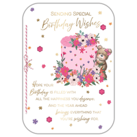 6pk Cards C90 Birthday Open - Tiger Feet Ireland