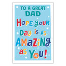 6pk Cards C75 Birthday Dad - Tiger Feet Ireland