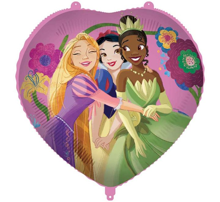 Foil Balloon Disney Princess Story Heart 18" - Tiger Feet Ireland