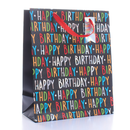 6pk Medium Gift Bags Text - Tiger Feet Ireland