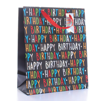 6pk Medium Gift Bags Text - Tiger Feet Ireland