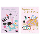 12pk Cards C50 Birthday Open - Tiger Feet Ireland