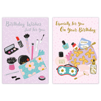 12pk Cards C50 Birthday Open - Tiger Feet Ireland