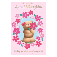 6pk Cards C75 Birthday Daughter - Tiger Feet Ireland