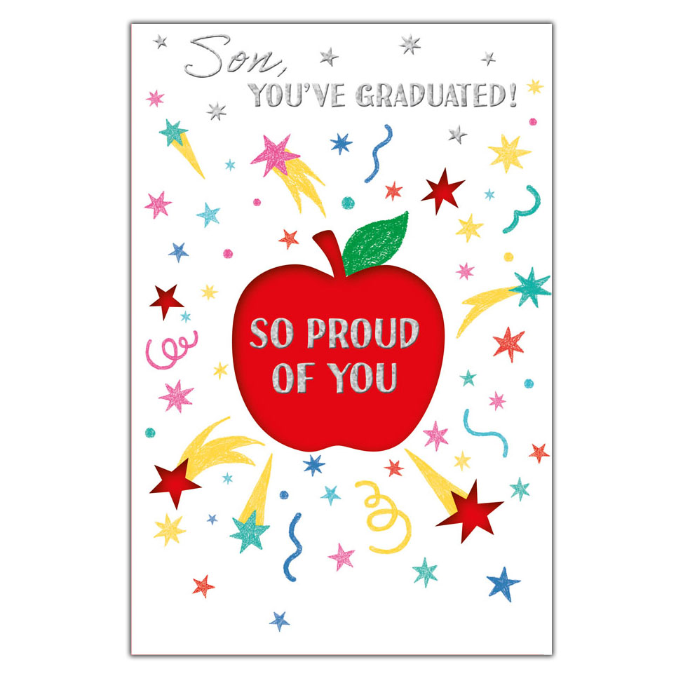 6pk Cards C75 Graduation Son - Tiger Feet Ireland