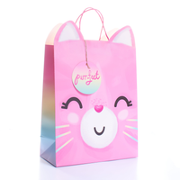 6pk Medium Gift Bags Cat - Tiger Feet Ireland