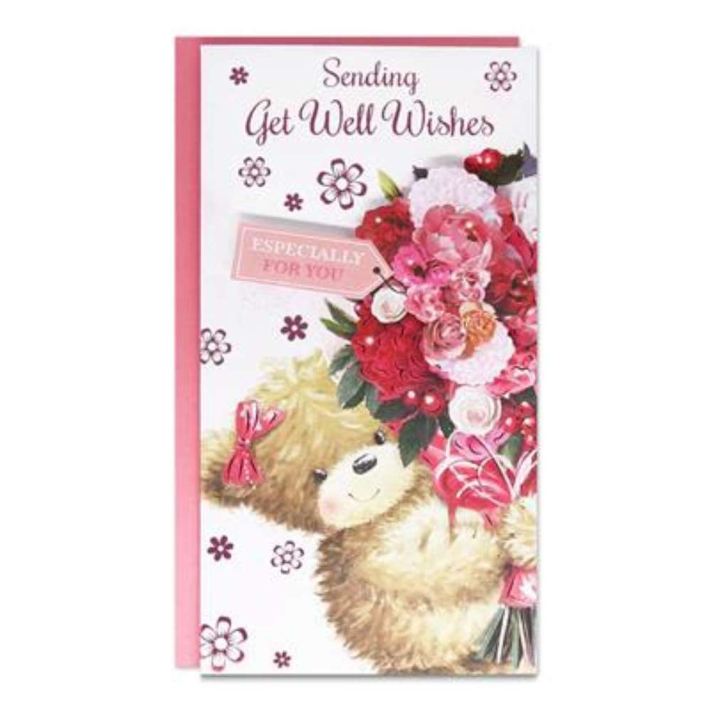 6pk Cards C55 Get Well - Tiger Feet Ireland