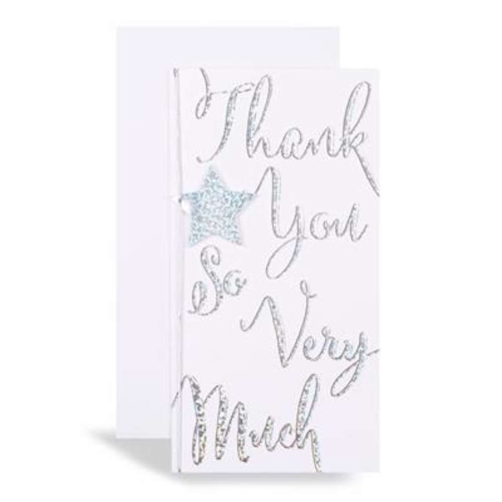 6pk Cards 55 Thank You - Tiger Feet Ireland