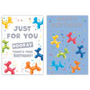 12pk Cards C50 Birthday Open - Tiger Feet Ireland