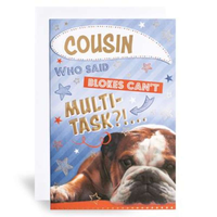 6pk Cards C75 Birthday Cousin - Tiger Feet Ireland