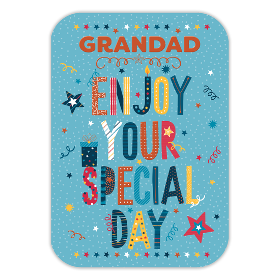 Prelude C50 Birthday Grandad 6pk