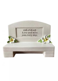 Memorial Bench Grandad - Tiger Feet Ireland