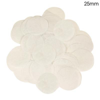 100g Tissue Paper Confetti Flame White - Tiger Feet Ireland