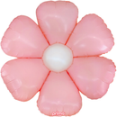 Foil Balloon 34" Shape Light Pink Daisy - Tiger Feet Ireland