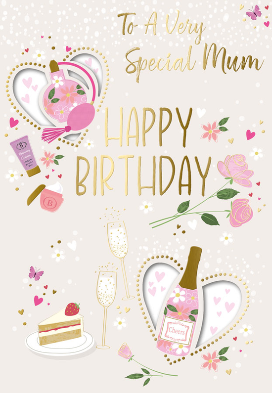 Prelude 6 Pack Cards C90 Birthday Mum