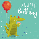 6pk Cards Square Birthday Open - Tiger Feet Ireland