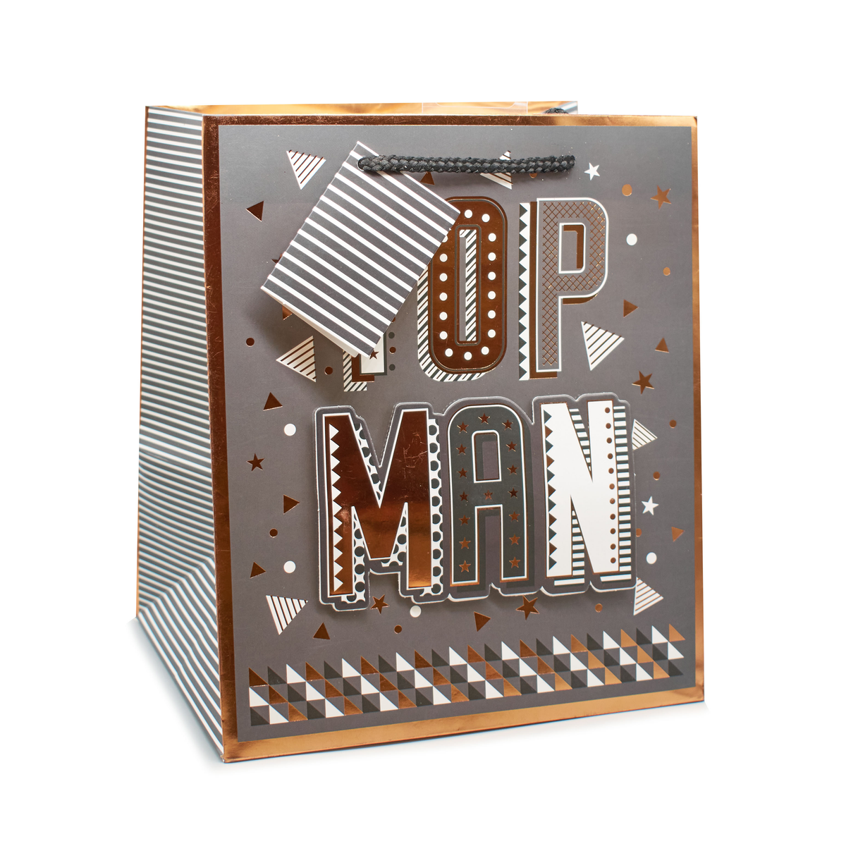 6pk Gift Bags Medium Portrait Text - Tiger Feet Ireland