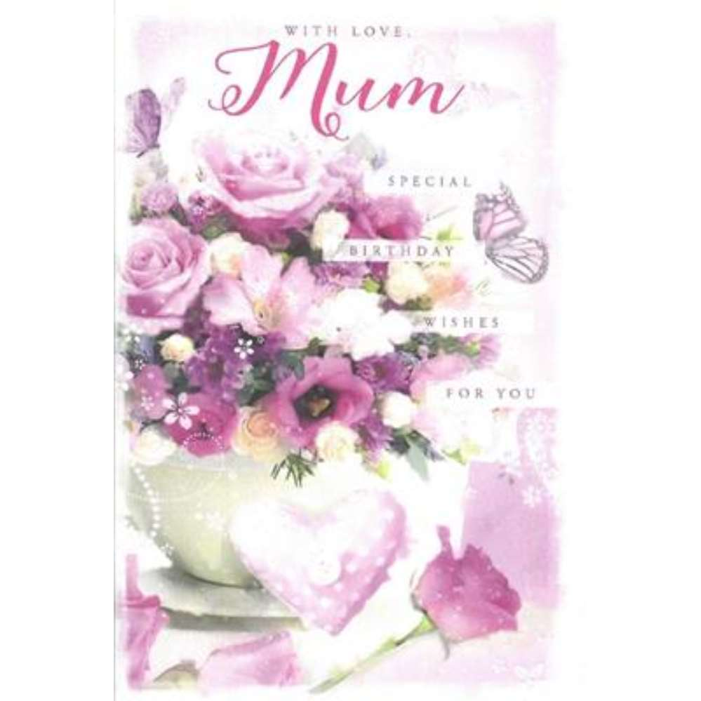 6pk Cards C50 Birthday Mum - Tiger Feet Ireland