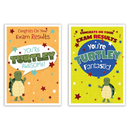 12pk Cards C50 Congratulations Well Done Exam - Tiger Feet Ireland