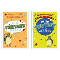 12pk Cards C50 Congratulations Well Done Exam - Tiger Feet Ireland