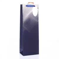 6pk Bottle Gift Bags Foil Spots - Tiger Feet Ireland