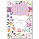 6pk Cards C50 Birthday Age 100 - Tiger Feet Ireland