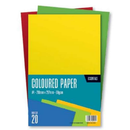 Coloured Paper 20 Sheets A4 80gsm - Tiger Feet Ireland