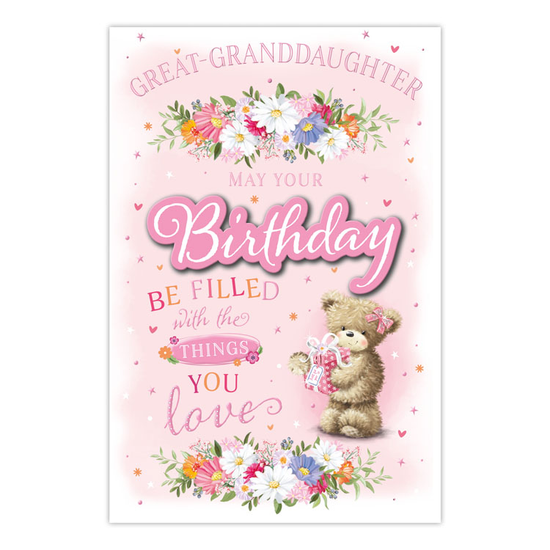 Prelude C75 Birthday Great-Granddaughter 6pk