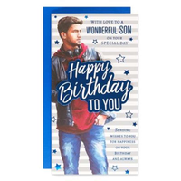 6pk Cards C55 Birthday Son - Tiger Feet Ireland