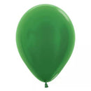 100pk Latex  Balloons Sempertex Metallic Green - Tiger Feet Ireland