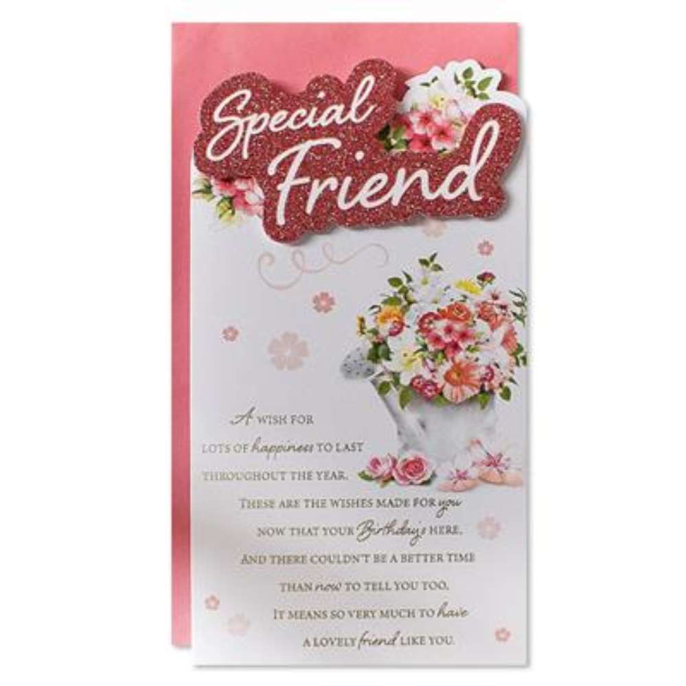 6pk Cards C55 Birthday Friend - Tiger Feet Ireland