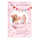 6pk Cards C75 Birthday Granddaughter - Tiger Feet Ireland