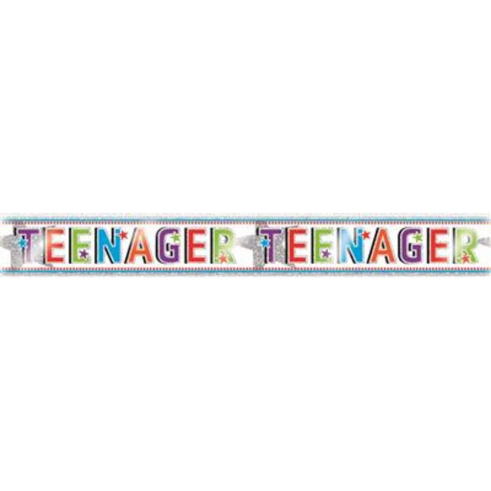 6pk Banners Birthday Teenager - Tiger Feet Ireland