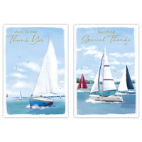 12pk Cards C50 Thank You - Tiger Feet Ireland