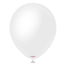 50ct Latex Balloon 12" Satin Snow White Kalisan - Tiger Feet Ireland