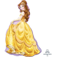 Foil Balloon Princess Belle - Tiger Feet Ireland