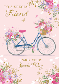 12pk Cards C50 Birthday Friend - Tiger Feet Ireland